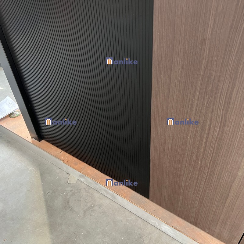 two color wooden grain door